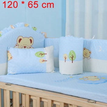 Five-piece cotton baby bed set - JDrop.Shop