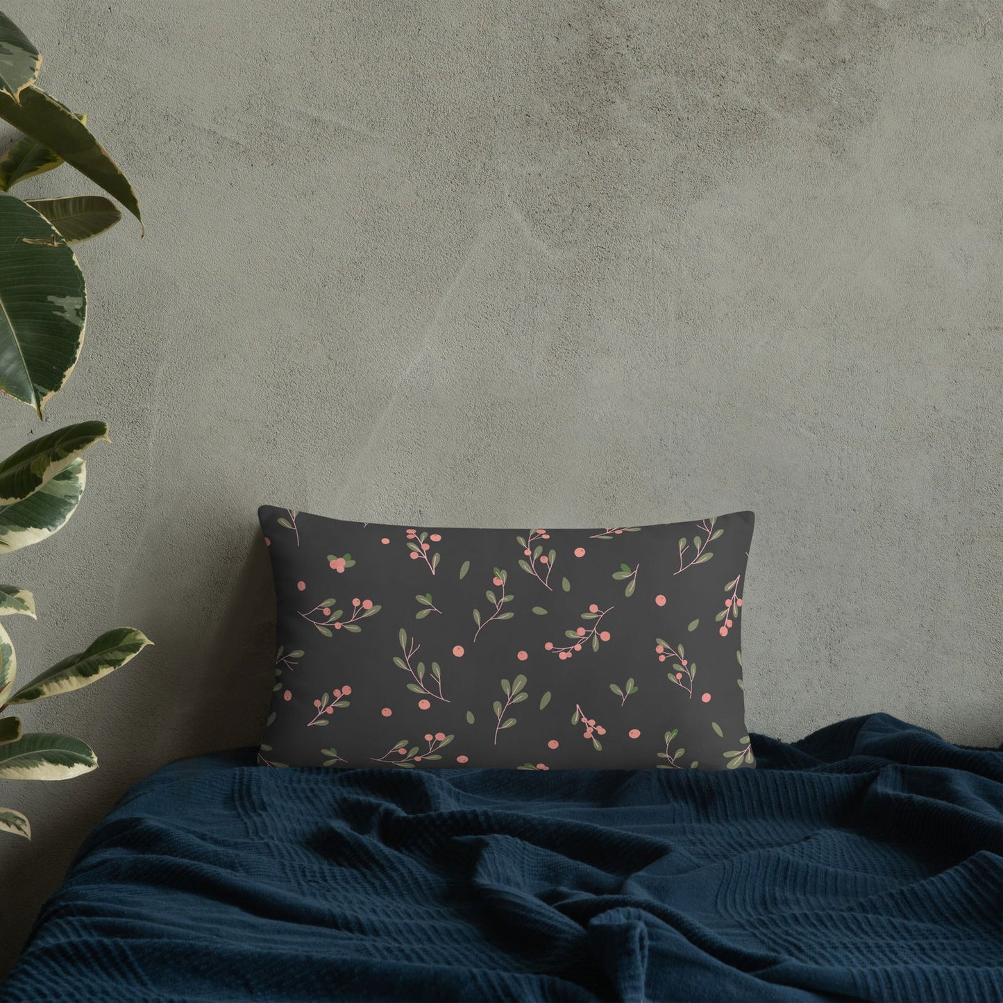 Floral Accent Pillow - JDrop.Shop