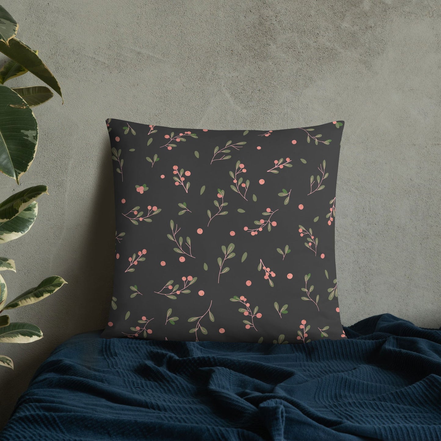 Floral Accent Pillow - JDrop.Shop