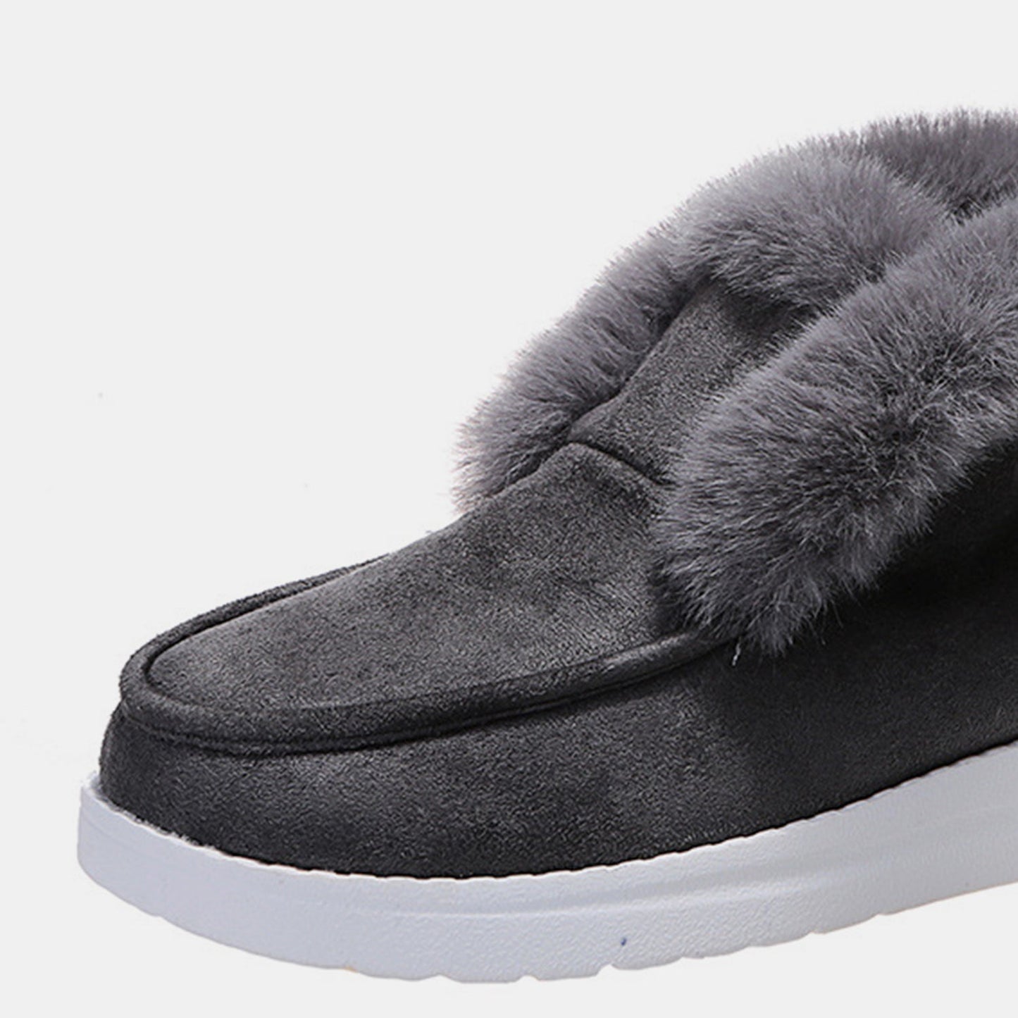 Furry Suede Snow Boots - JDrop.Shop