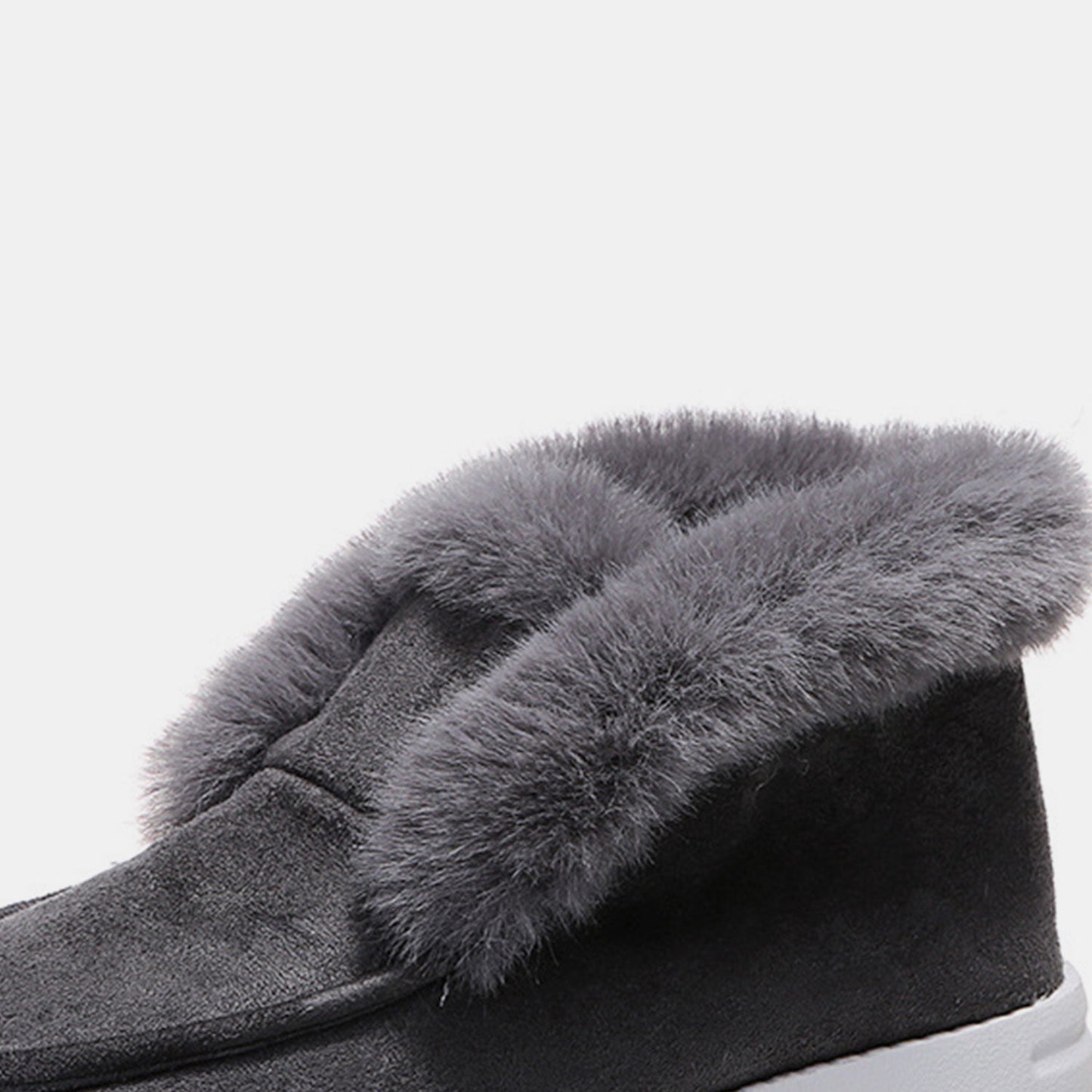 Furry Suede Snow Boots - JDrop.Shop