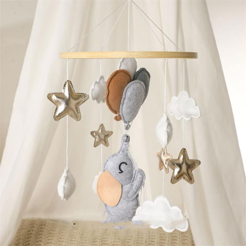 Hand-stitched Felt Baby Bed Mobile - JDrop.Shop