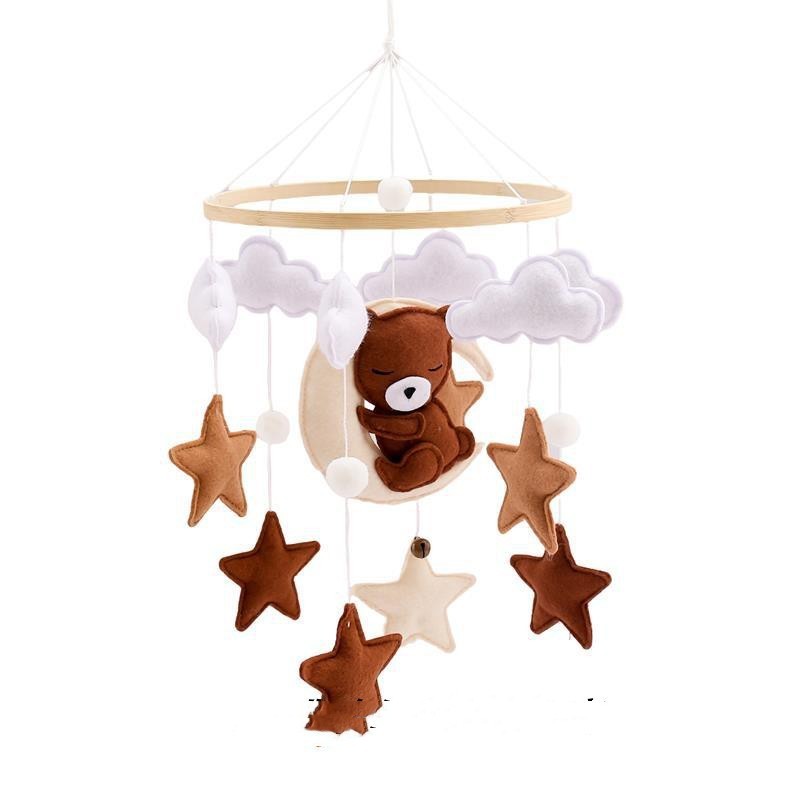 Hand-stitched Felt Baby Bed Mobile - JDrop.Shop