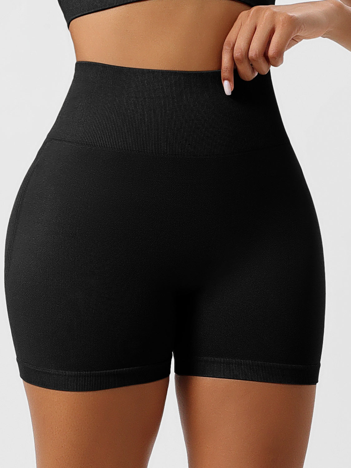 High Waist Shaping Shorts - JDrop.Shop