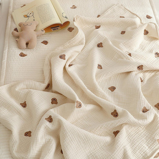 Infant Baby Cotton Yarn Blanket - JDrop.Shop