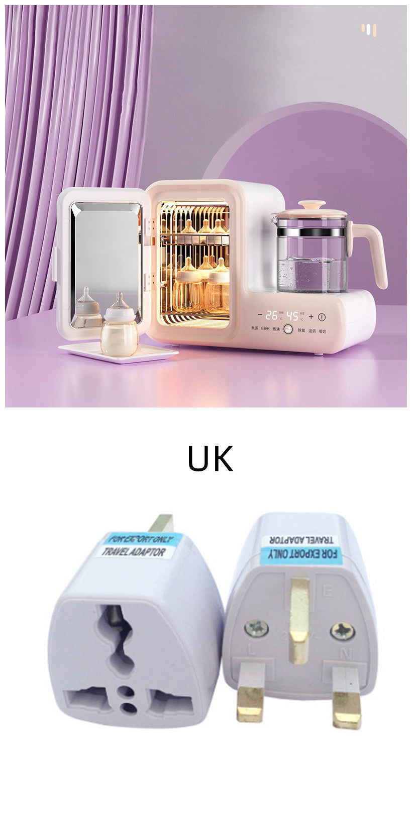 Infant Bottle Sterilizer Thermostatic Kettle - JDrop.Shop