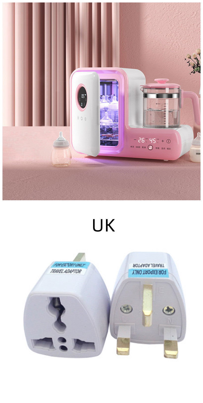 Infant Bottle Sterilizer Thermostatic Kettle - JDrop.Shop