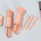 Retractable Mini Makeup Brush Set 4-in-1: Eye and Skin Tone Brushes - JDrop.Shop