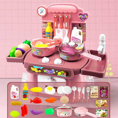 Kitchen Play Set Pink - JDrop.Shop