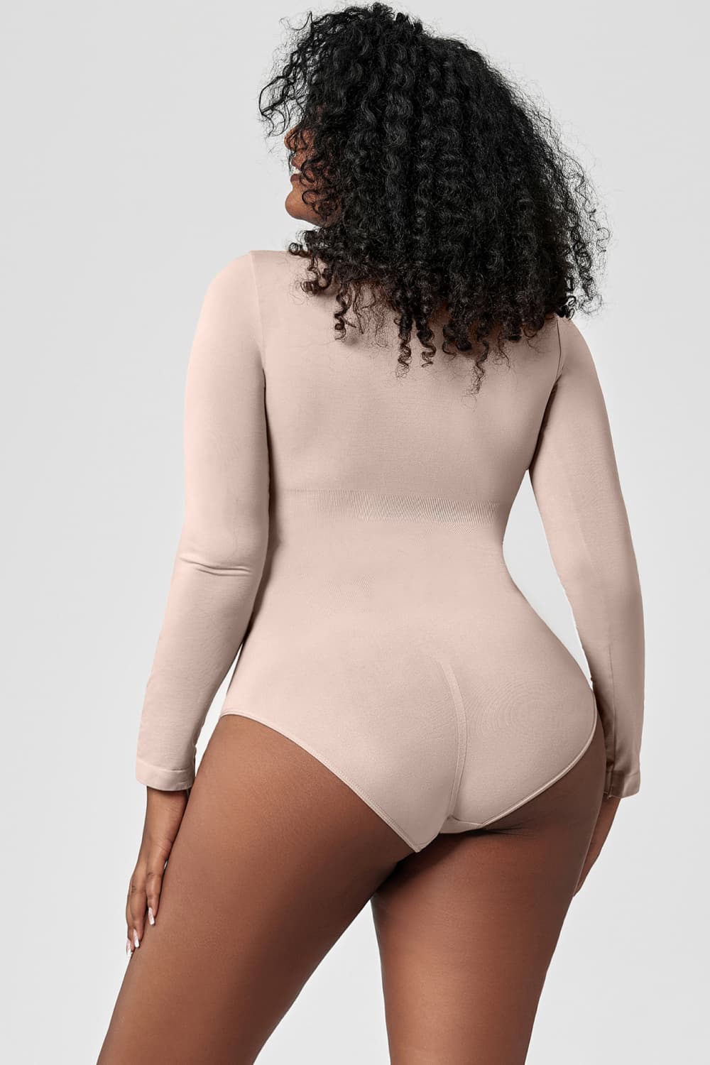 Long Sleeve Shaping Bodysuit - JDrop.Shop