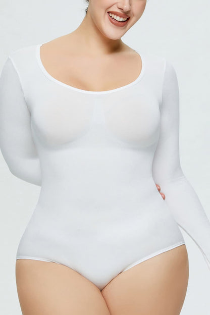 Long Sleeve Shaping Bodysuit - JDrop.Shop