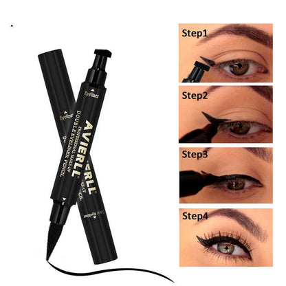 Makeup Double-headed Seal Eyelinertriangle Seal - JDrop.Shop