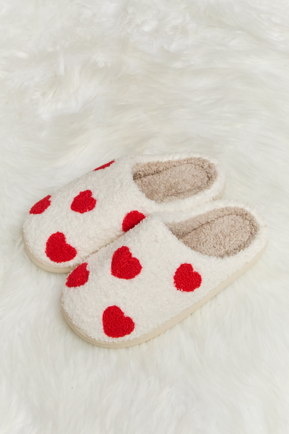 Melody Printed Plush Slide Slippers - JDrop.Shop