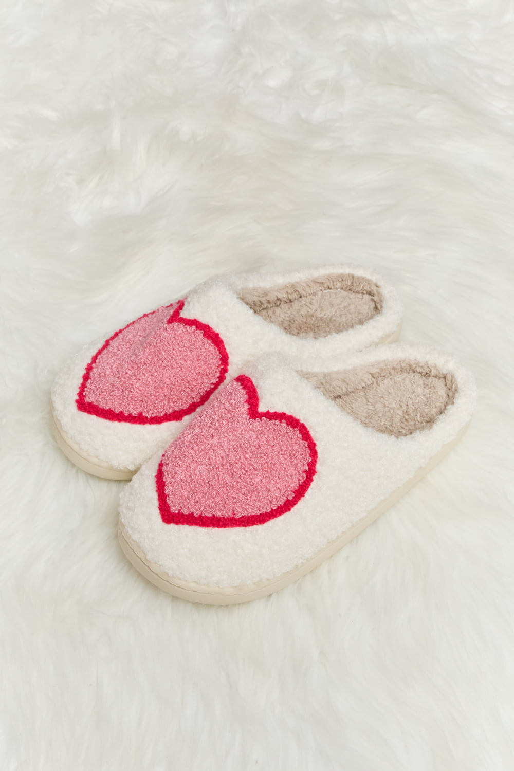 Melody Printed Plush Slide Slippers - JDrop.Shop