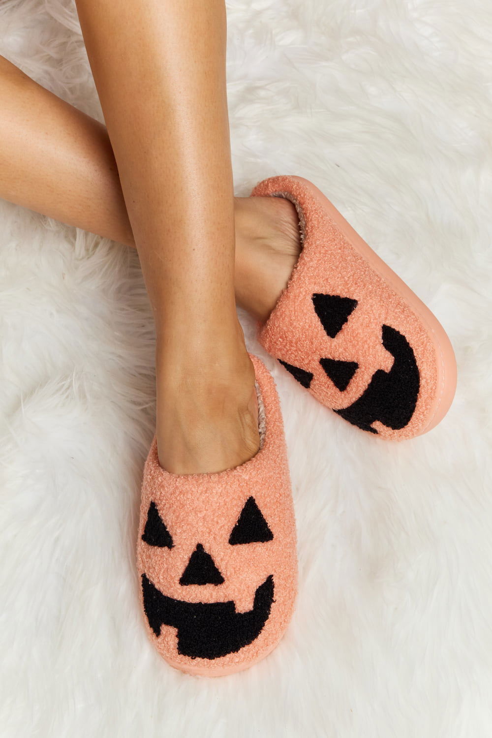 Melody Printed Plush Slide Slippers - JDrop.Shop