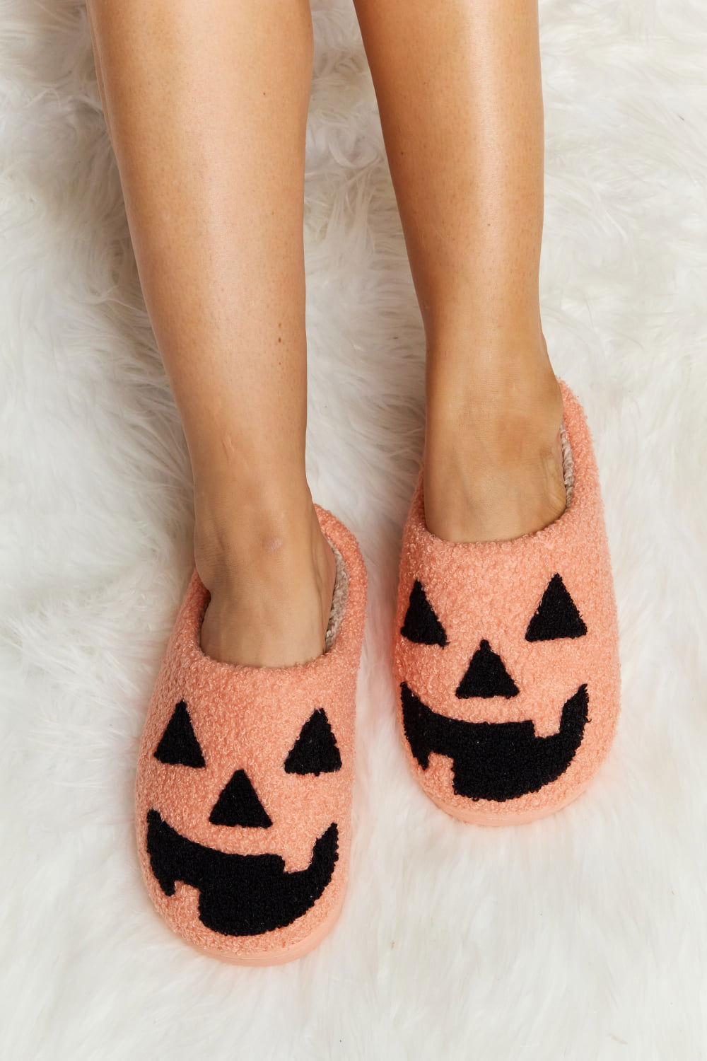 Melody Printed Plush Slide Slippers - JDrop.Shop