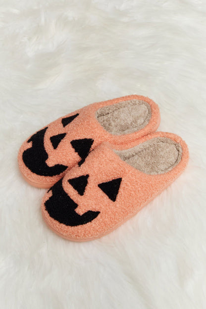 Melody Printed Plush Slide Slippers - JDrop.Shop