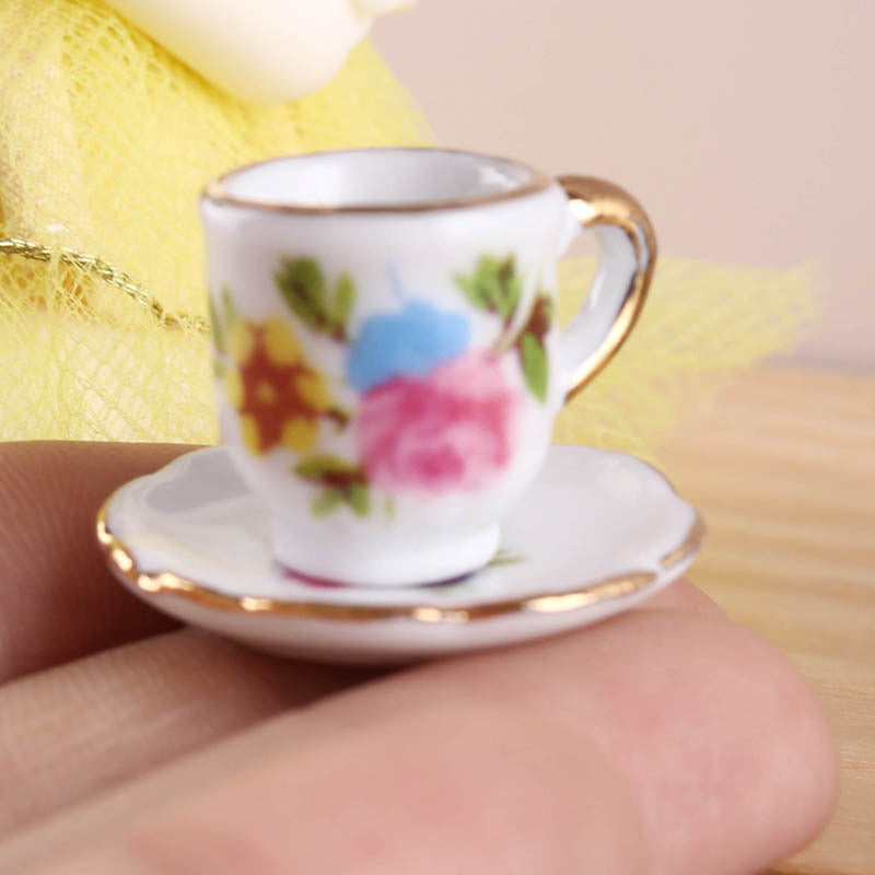 Miniature Ceramic Tea Set Model - JDrop.Shop