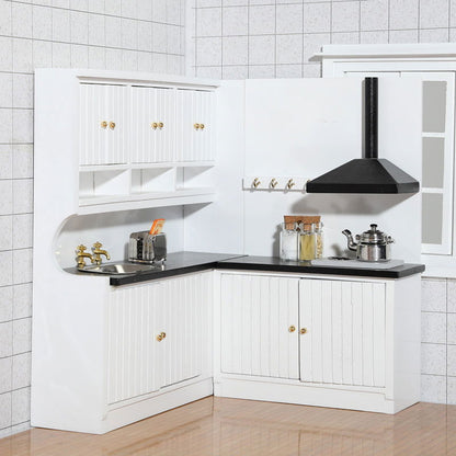 Miniature Cooking Kitchen Cabinet Set - JDrop.Shop