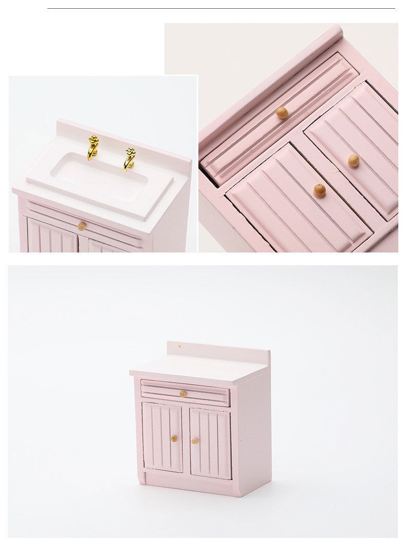 Miniature Doll House Kitchen Cabinet - JDrop.Shop