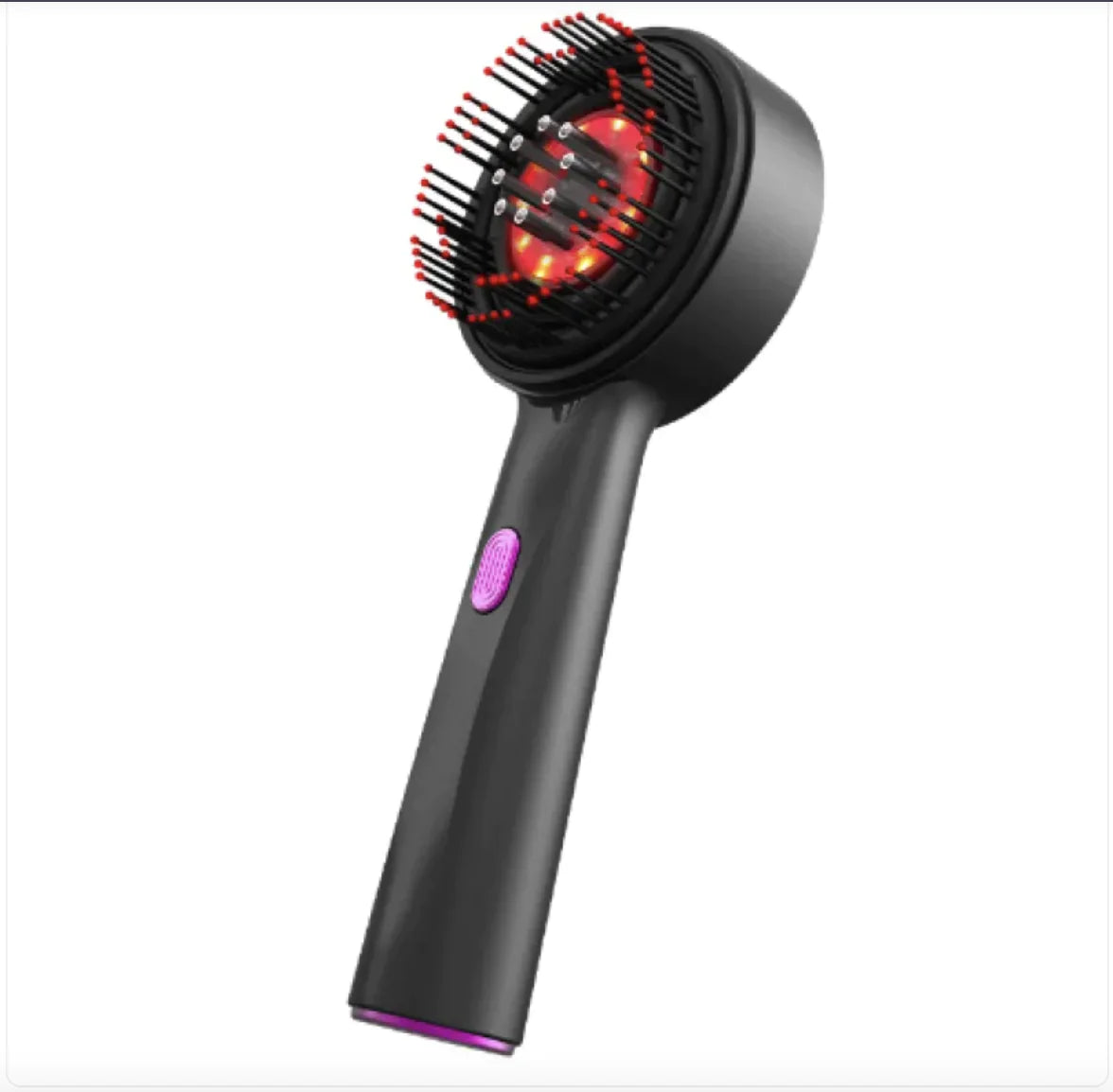 Electric Scalp Massage Comb – Red Light Therapy, Anti-Slip, Multi-Functional Hair Care Tool - JDrop.Shop