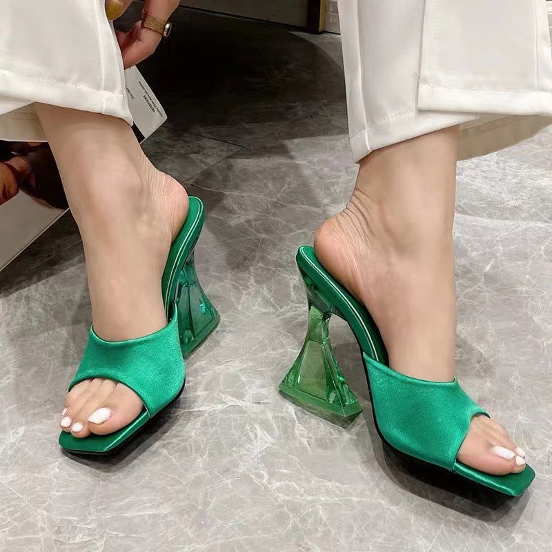 Open Toe High Heel Sandals - JDrop.Shop