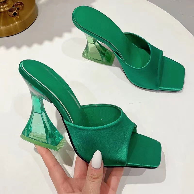 Open Toe High Heel Sandals - JDrop.Shop