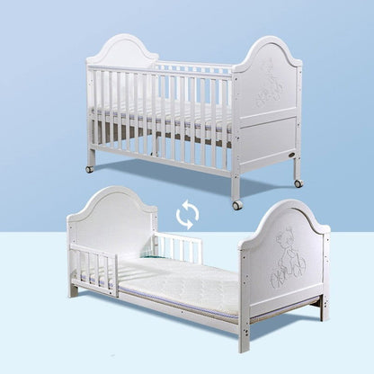 Pine Wood Baby Bed Multi-function - JDrop.Shop