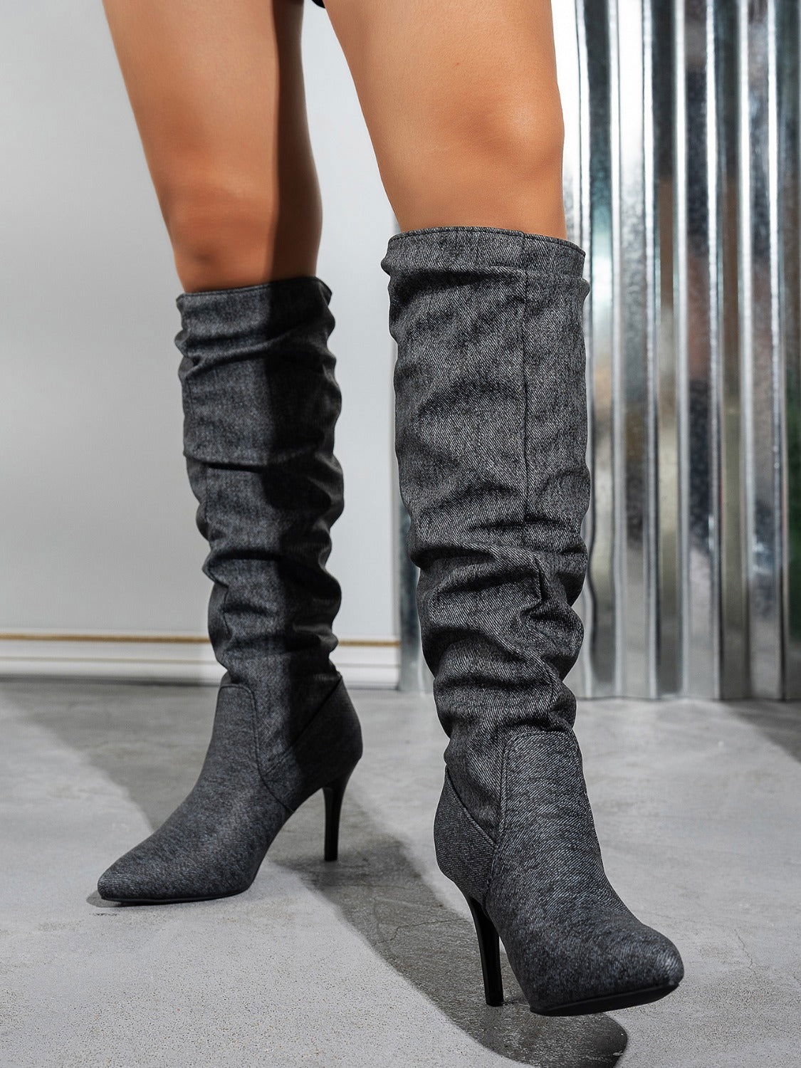 Point Toe Stiletto Boots - JDrop.Shop