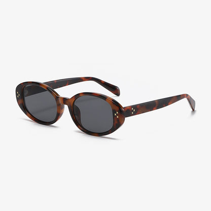 Polycarbonate Frame Oval Sunglasses - JDrop.Shop