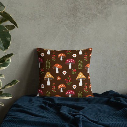 Premium Mushroom Accent Pillow - JDrop.Shop