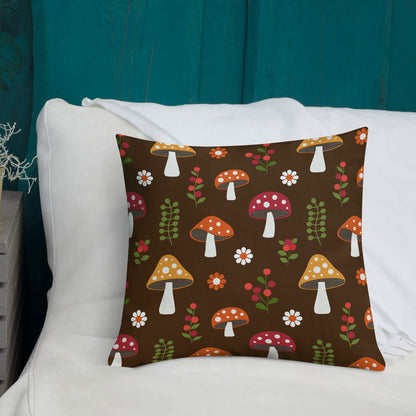 Premium Mushroom Accent Pillow - JDrop.Shop