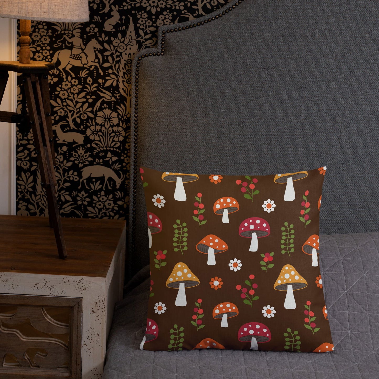 Premium Mushroom Accent Pillow - JDrop.Shop