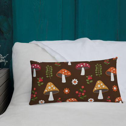 Premium Mushroom Accent Pillow - JDrop.Shop