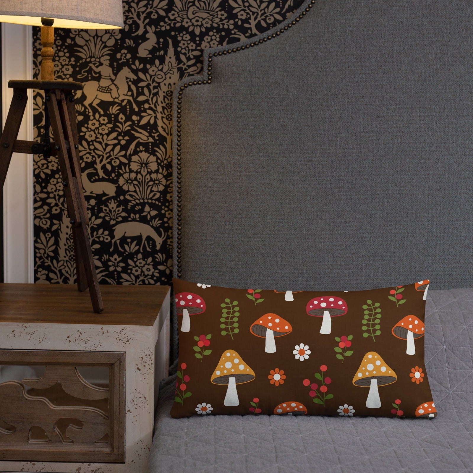 Premium Mushroom Accent Pillow - JDrop.Shop