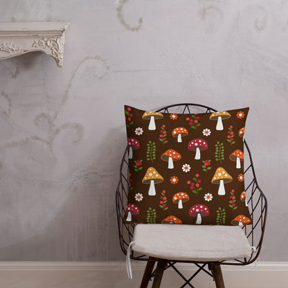 Premium Mushroom Accent Pillow - JDrop.Shop