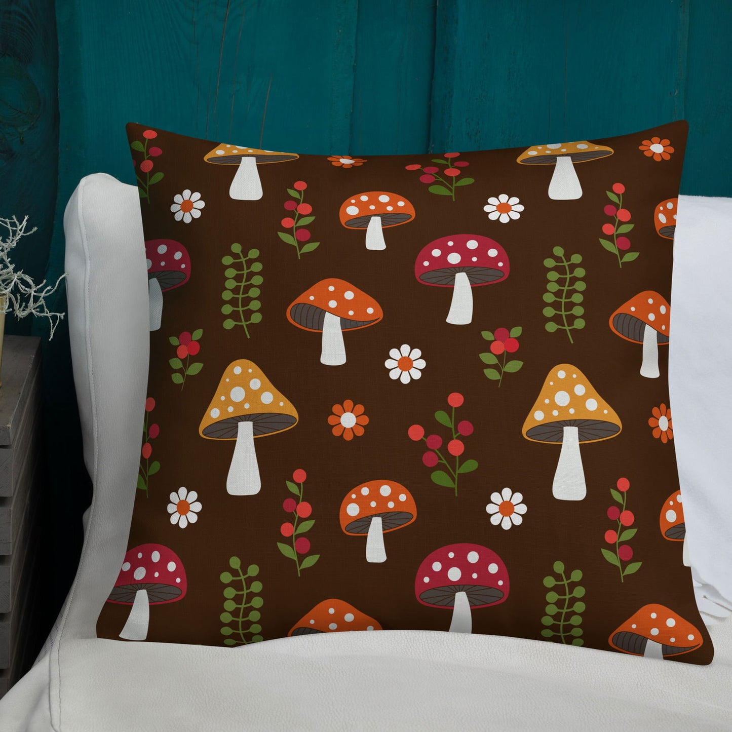 Premium Mushroom Accent Pillow - JDrop.Shop