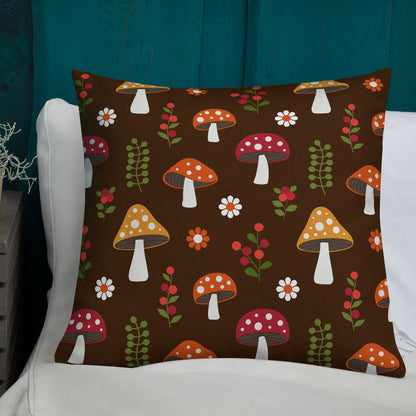 Premium Mushroom Accent Pillow - JDrop.Shop