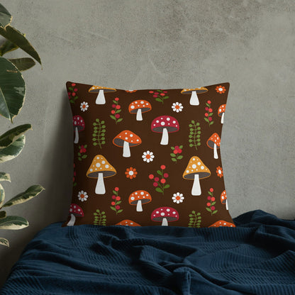 Premium Mushroom Accent Pillow - JDrop.Shop