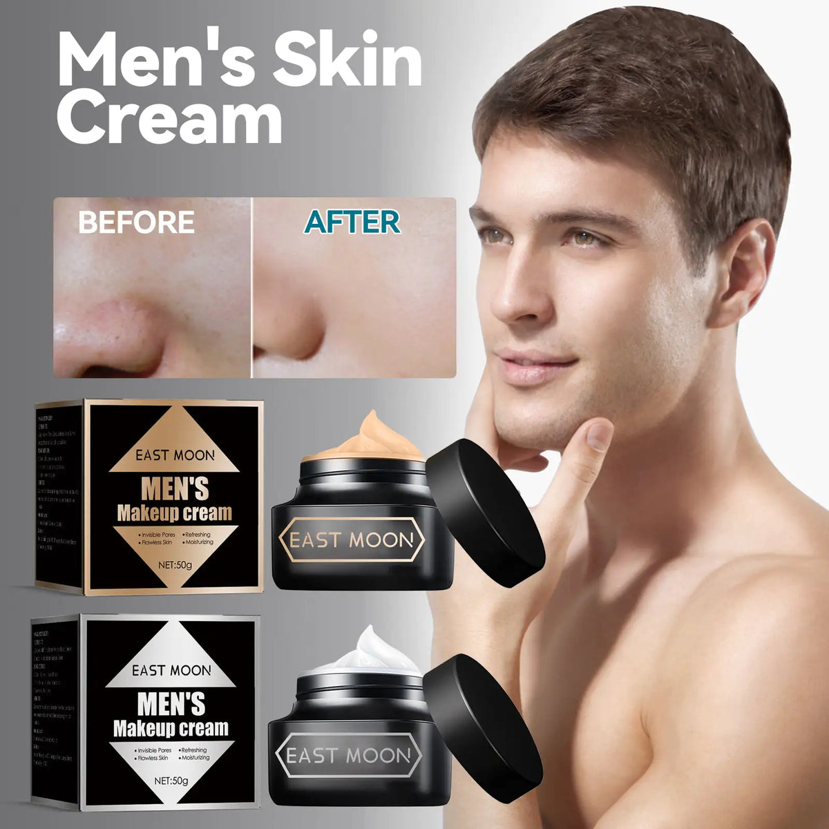 Men's Brightening Skin Color Concealer Acne - JDrop.Shop