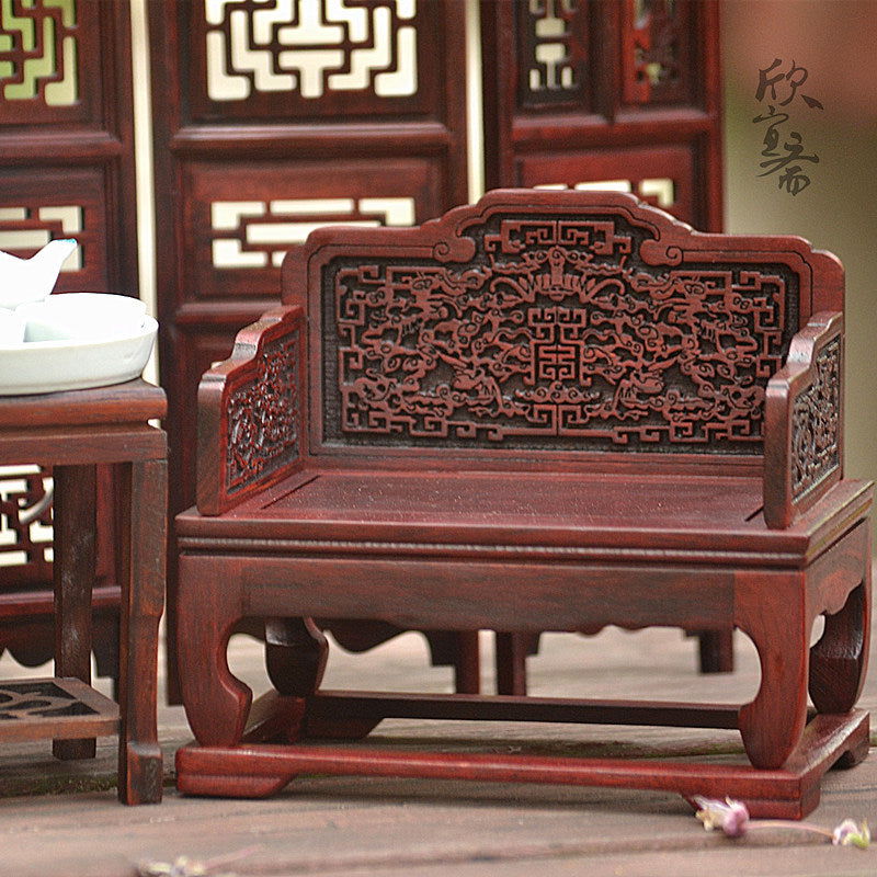 Red Rosewood Miniature Furniture Model - JDrop.Shop