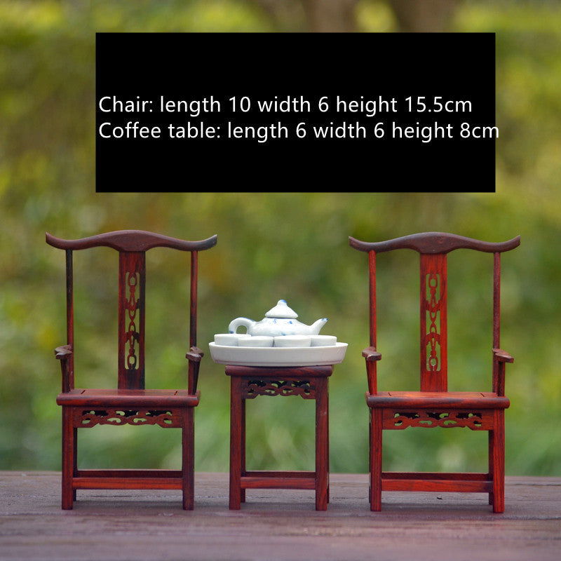 Red Rosewood Miniature Furniture Model - JDrop.Shop