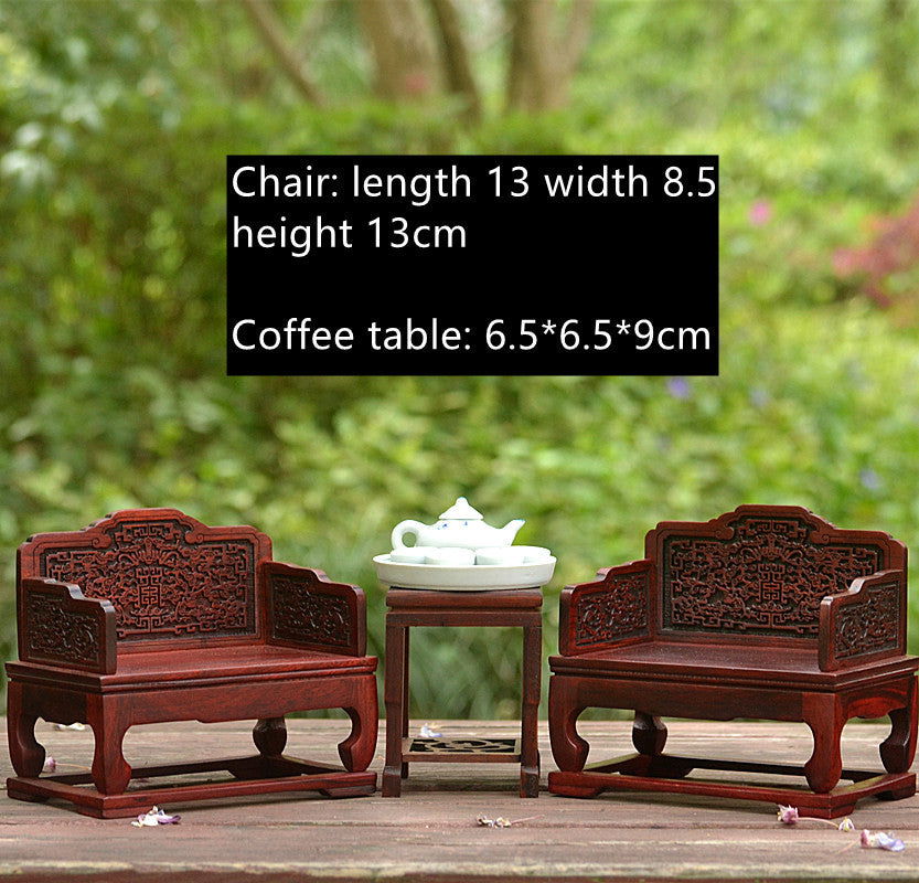 Red Rosewood Miniature Furniture Model - JDrop.Shop