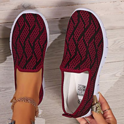 Round Toe Flat Slip-Ons - JDrop.Shop