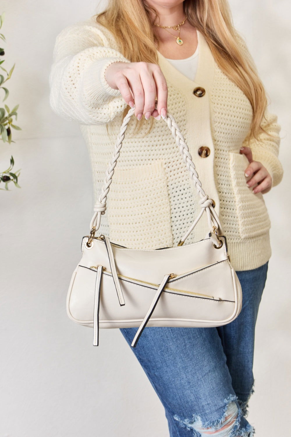 SHOMICO Braided Strap Shoulder Bag - JDrop.Shop