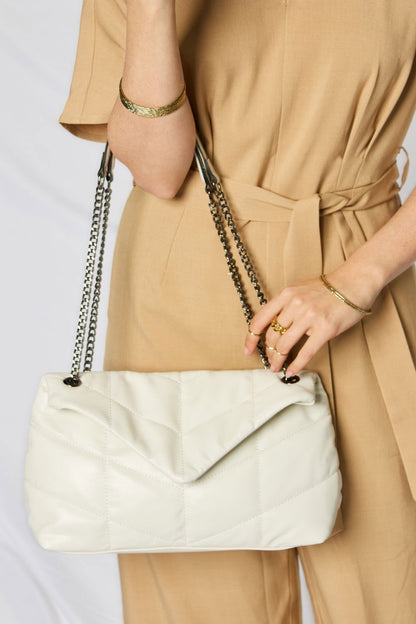 SHOMICO PU Leather Chain Handbag - JDrop.Shop