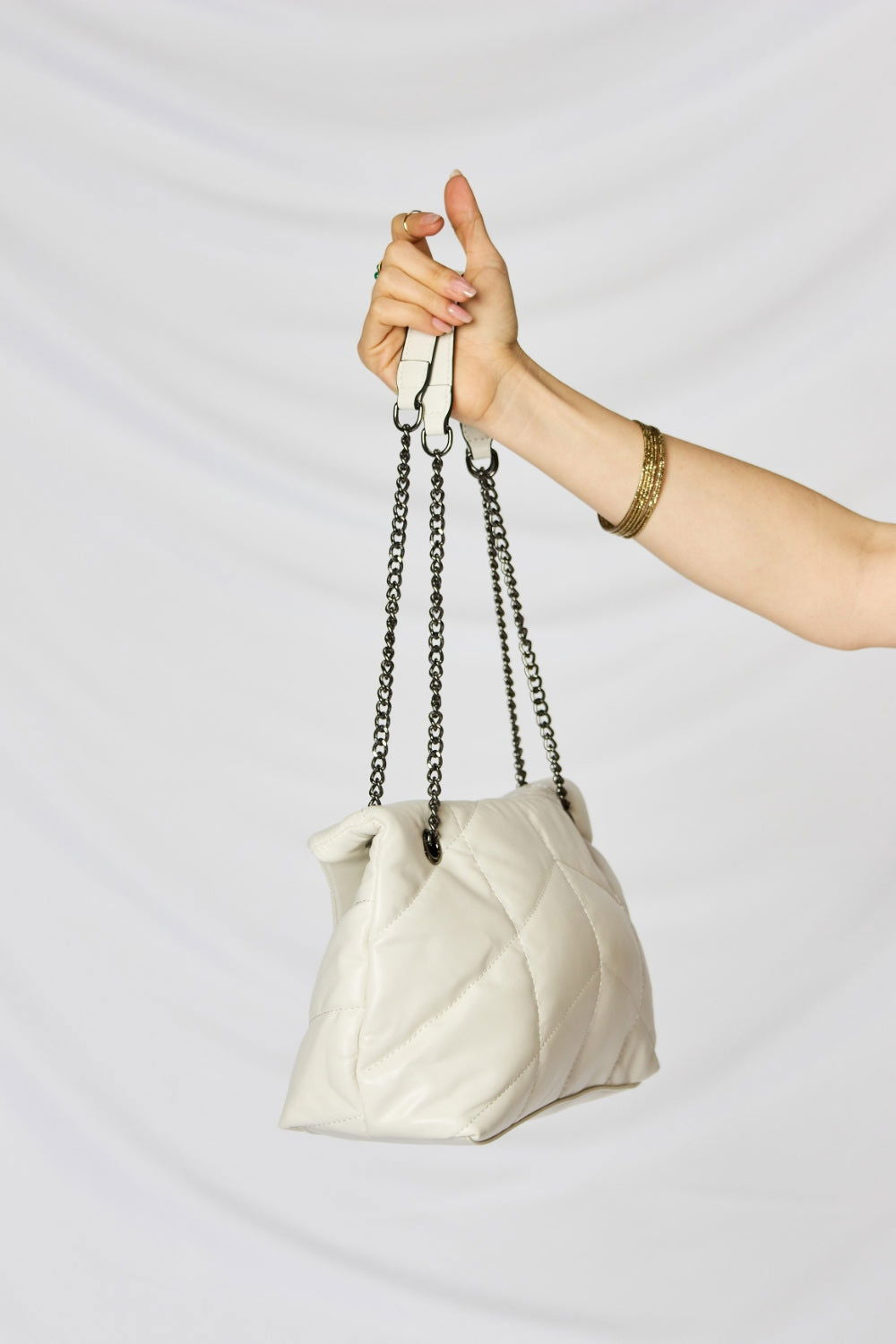 SHOMICO PU Leather Chain Handbag - JDrop.Shop