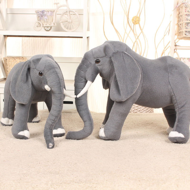 Simulation elephant plush toy - JDrop.Shop