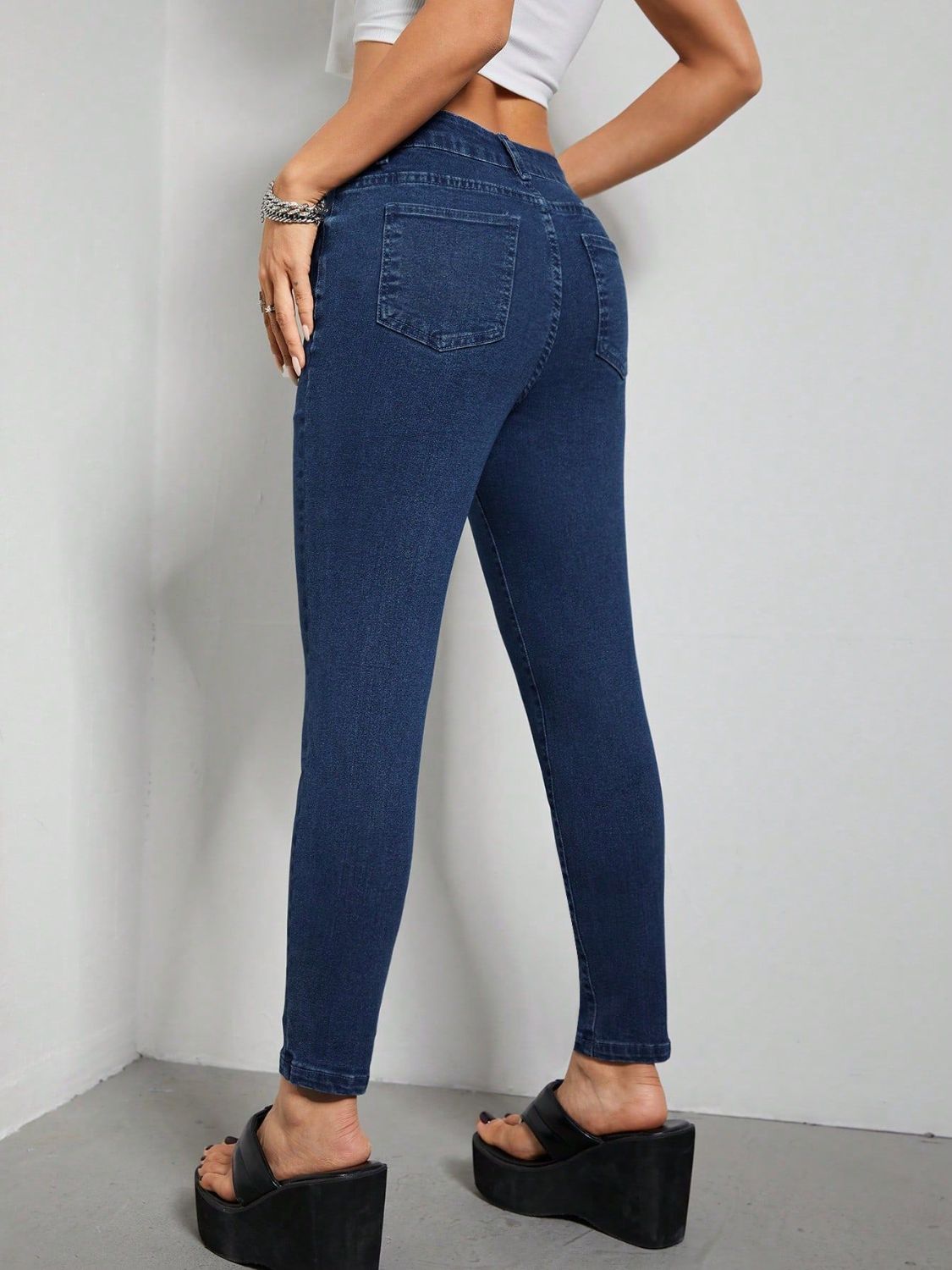 Skinny Jeans with Pockets - JDrop.Shop