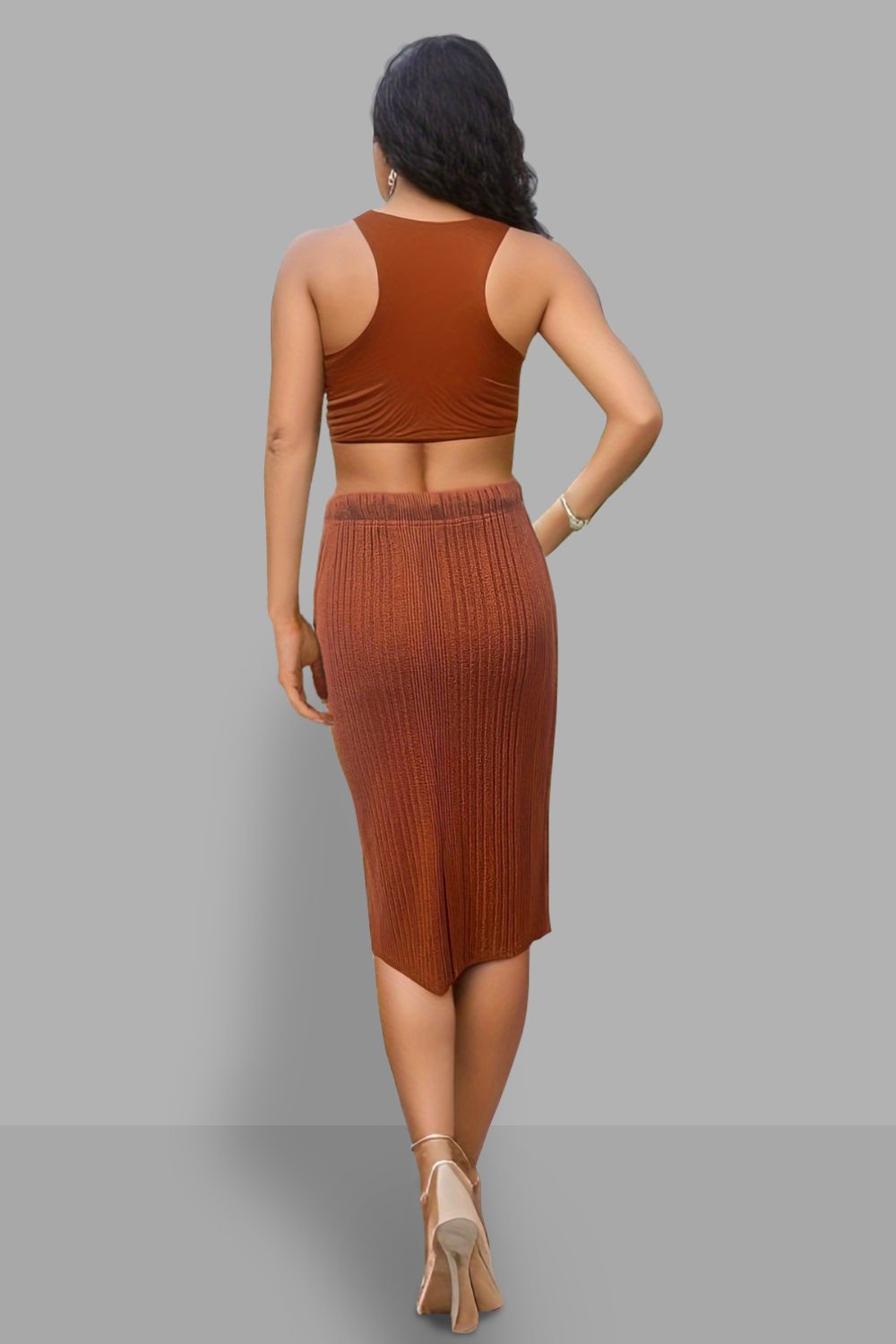 Slit High Waist Skirt - JDrop.Shop